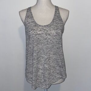 Mudd Roadtripper Grey & Black Marl Tank Top